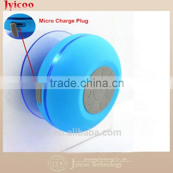 2016 Portable Bluetooth Speaker Waterproof With Led Light,Handheld Wireless for Mobile Phone photo-4