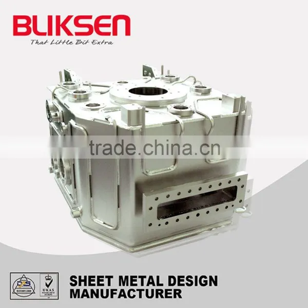 Sheet Metal Precise Laser Cutting of Aluminium Block for Machining photo-4