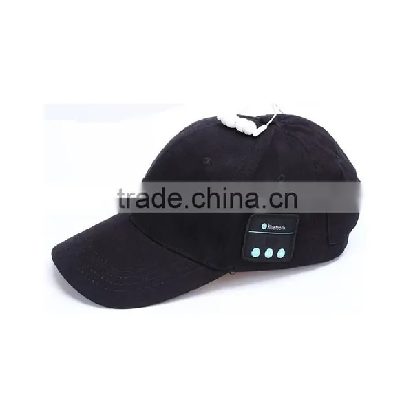 Unisex Outdoor Bluetooth Music Sun Cap Baseball Cap With Headphone Sun Cap Earbuds Headset Earphones Cap Set-in MIC photo-2