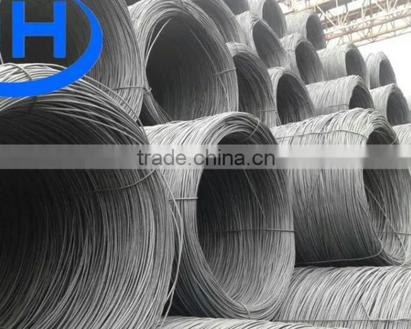 China Tangshan High Quality Hot Rolled Steel Wire Rod Price photo-3