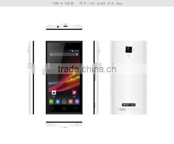 Wholesale 3G Smart Phone ZOYO ZP450 With Android 4.4 MTK6582 Quad Core 1.3GhZ 512MB+4GB photo-2