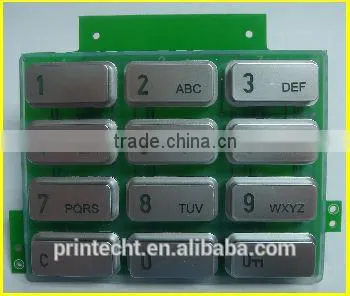 Plastic Keypad and Transparent Rubber Keypad for Telphone