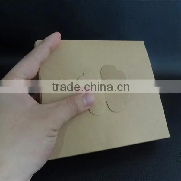 Simple Design Small Empty Kraft Gift Box photo-2