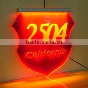 acrylic electronic sign