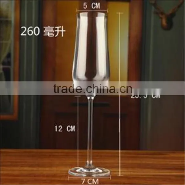Glass Champagne Flute - Crystal Clear and Perfect for Wedding Toasting photo-3