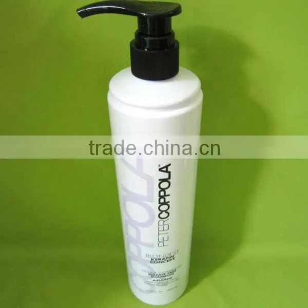 1L Shenzhen Wholesale Cyclinder Plastic Hair Care Bottle in PET New Material