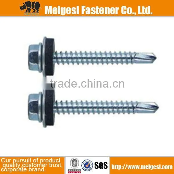 DIN7504K Self Drilling Roofing Screw Zinc Plated photo-5