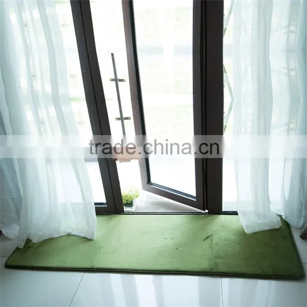 100% Polyester Microfiber Chenille and Had Woven Technics PVC Door Mat photo-4