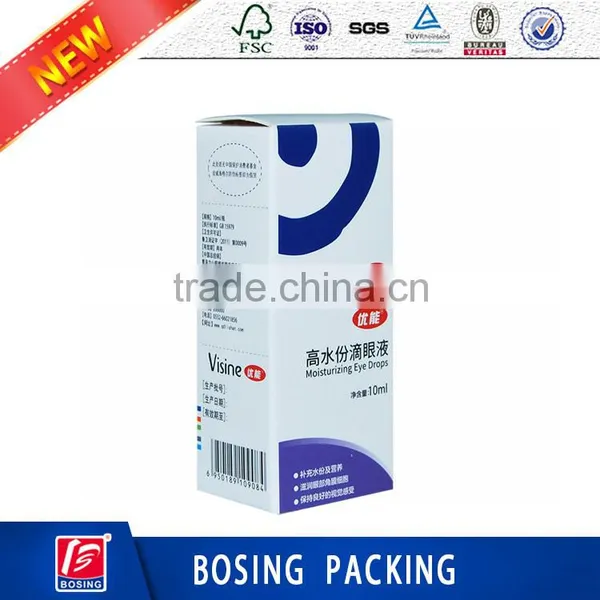 Customized Eye Drops Packaging Paper Box Wholesale photo-2