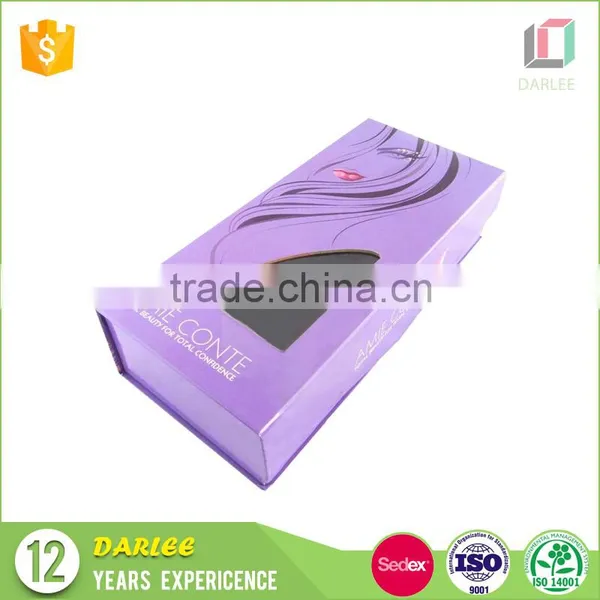 New Products Magnetic Closure Luxury Hair Extension Packaging photo-2