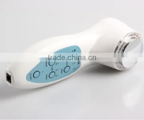 2 IN 1 Hand Held Photon Ultrasonic Waves Facial Device With High Quality photo-4