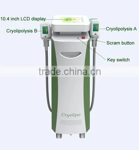 Improve Blood Circulation Professional Cryo Slimming Fat Freezing Cryolipolysis Machine For Spa/clinic/hospital 3.5