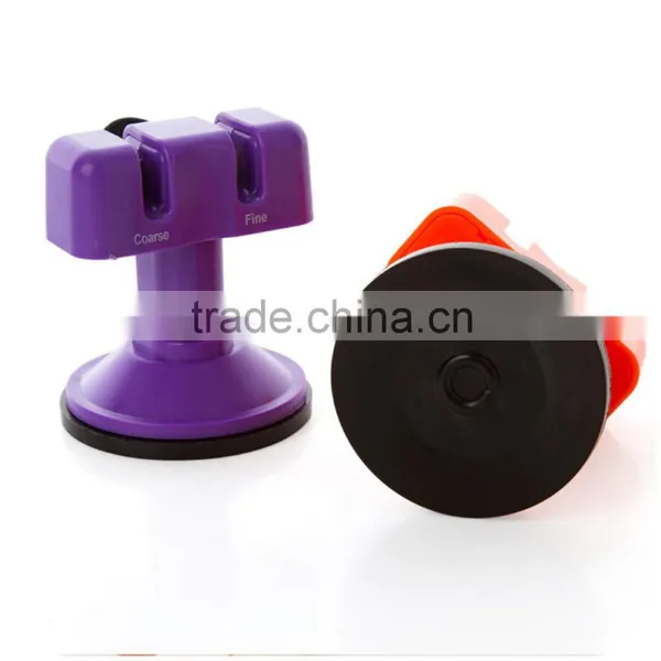 Knife Sharpener 2 Stage Manual Diamond Knife Sharpener With Suction Pad photo-4
