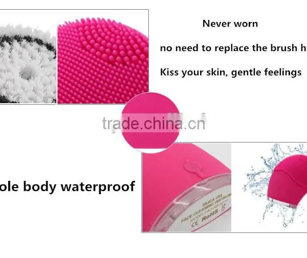 Customized the First Generation Anion Silicone Facial Cleansing Instrument photo-4