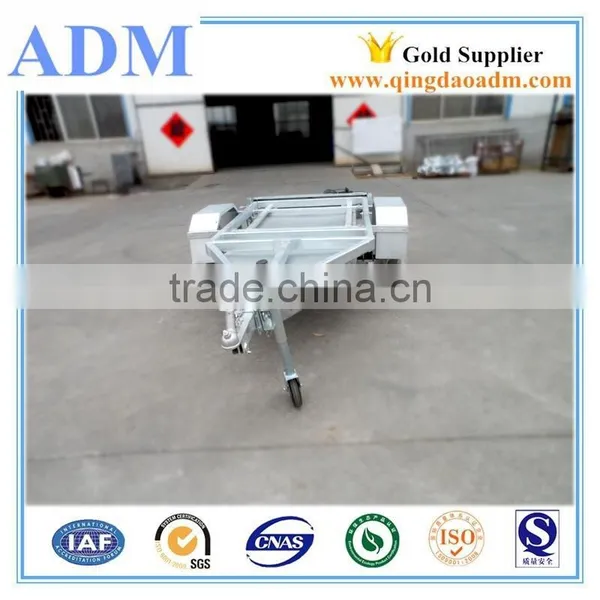 Single / Double Toilet Trailer With Galvanized Hot Dip photo-3