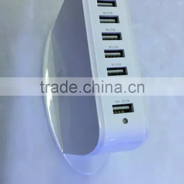 Fast 9.5A 7Ports USB Port Travel Desktop Socket photo-3