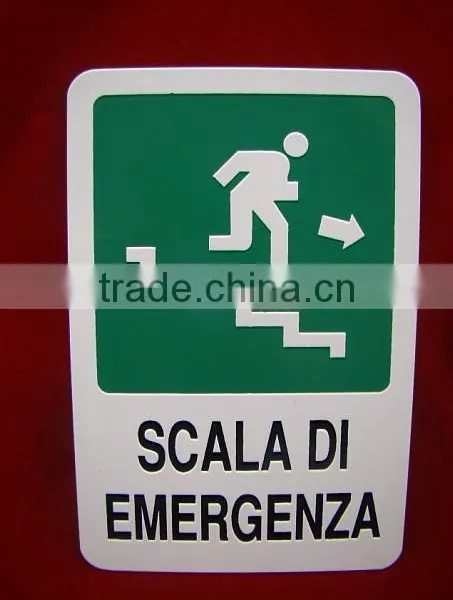 Customized Hazard Metal Warning Sign photo-4