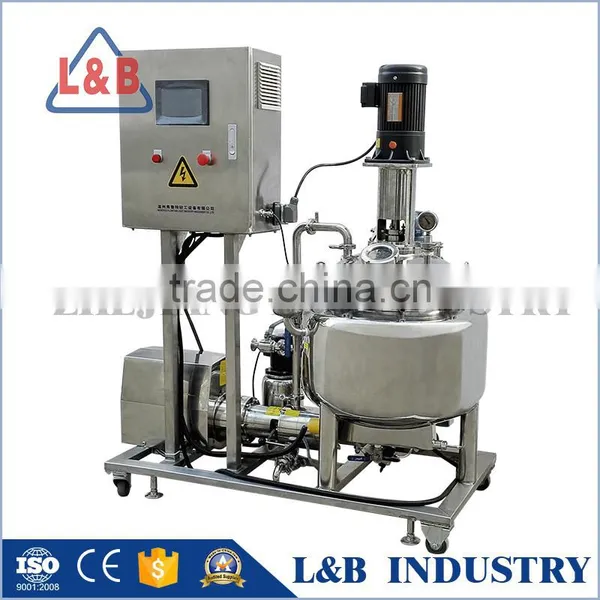 Stainless Steel Vacuum Mixing Machine for Cosmetic photo-5