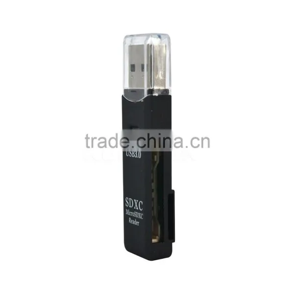 2016 Superspeed 2 in 1 USB 3.0 Card Reader SD/MicroSD/TF Trans-flash Card USB3.0 Adapter Converter Tool photo-4