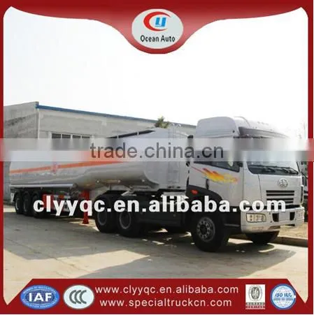 for Sale Truck Hydraulic Oil Tank 3 Axle Tankers, 50cbm Oil Tanker photo-3