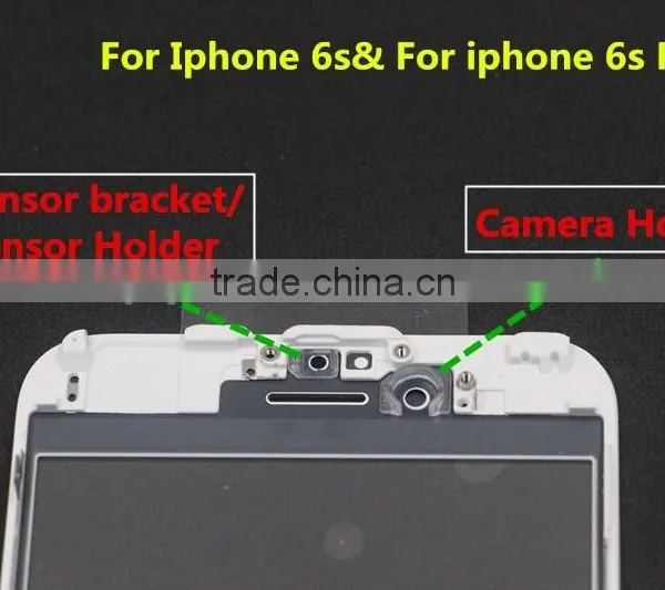 Camera Holder & Sensor Bracket With Front Glass+ Oca +frame for Iphone 6s for Iphone 6s Plus photo-2