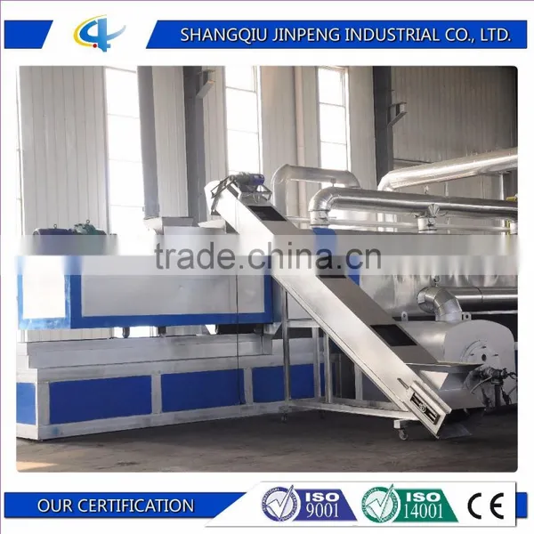 Waste Tyres/ Rubber Pyrolysis Machine With Continuous System