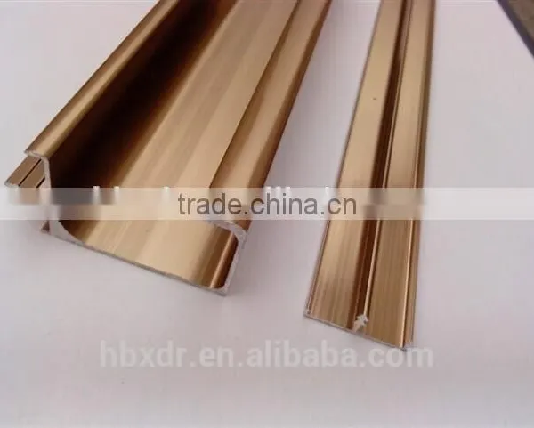 Customized Extrusion Aluminum Profile for Sliding Door Wardrobe/closet/cabient With Good Quality photo-3