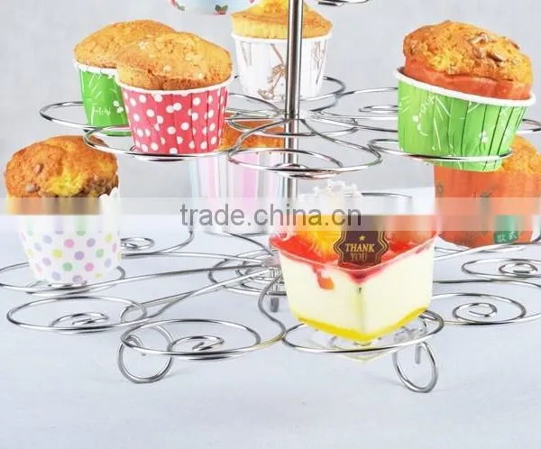 4-tire Solid Metal Display Stand for Wedding Cake photo-5