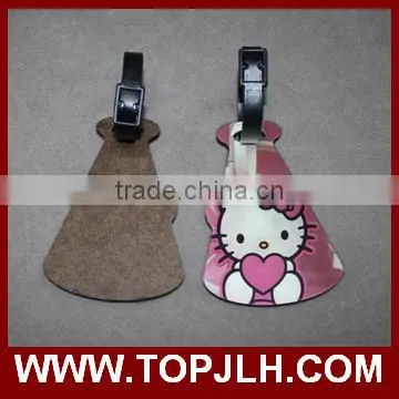 Blank MDF Luggage Tag,sublimation Baggage Tag With Belt photo-2