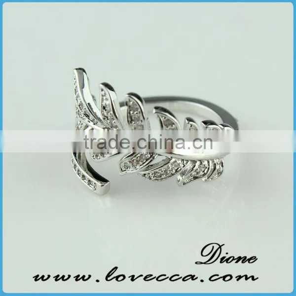Hotsale Micro Pave Rings Silver, Friendship Rings--- Best Gifts for Good Friends photo-2