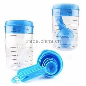 500ml Measuring Tools With 6pcs Spoons Set,plastic Measuring Cup photo-2
