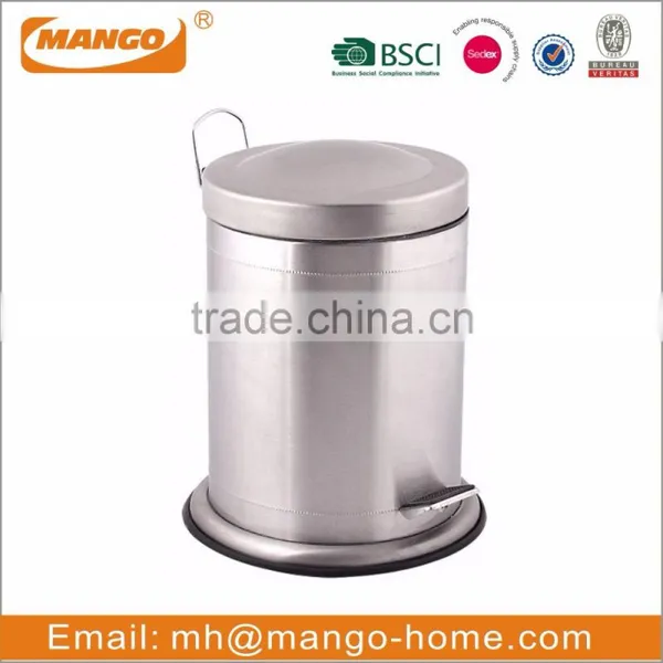 Stainless Steel Foot Pedal Waste Bin photo-4