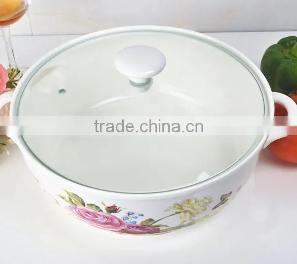 10 Inch Ceramic Stewpot With Glass Lid & Metal Stand photo-2