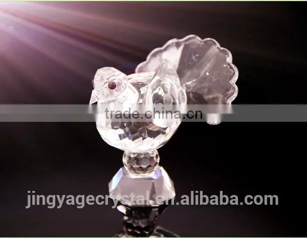 Handmade Clear Crystal Bird Model Shape Gift Product Longevity Gift photo-2