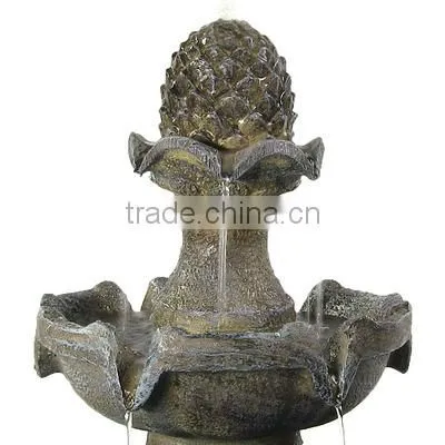 2 Tier Pineapple Outdoor Water Fountain photo-4