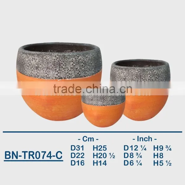 Vietnamese Terracotta Mini Planter BN-TR074 photo-3