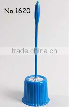 New Design Toilet Brush Plastic Cleaning Brush Sets With Holder and Hook photo-2