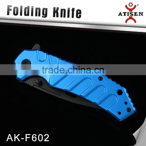 Top Quality Aluminum Handle Folding Hunting Knife Outdoor Tactical Hand Tools photo-3