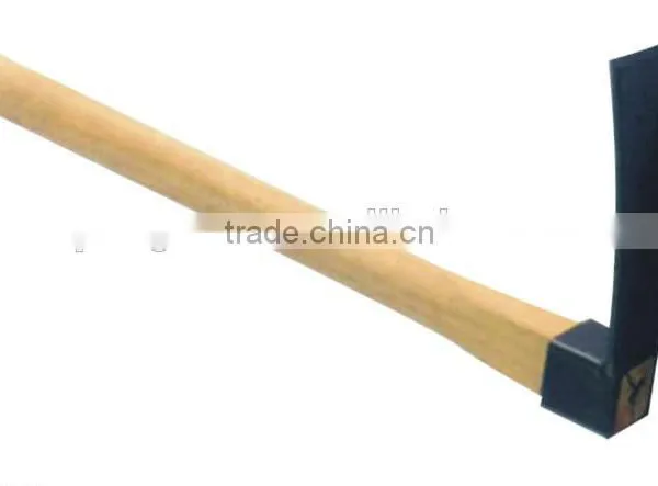 China Wholesale High-quality Varnished Wooden Handle Garden Hoe photo-2