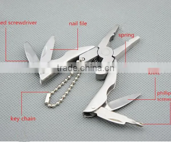 Promotional Gift Pocket Multifunction Mini Folding Plier photo-3