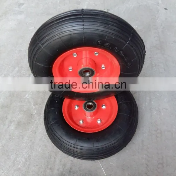 13inch Line Pattern Pneumatic Wheel 4.00-6 photo-4