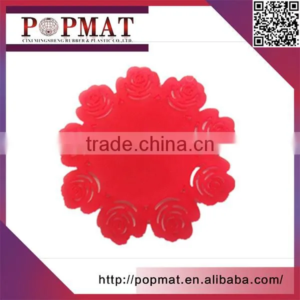 Wholesale Promotional Custom Silicone Rubber Coaster photo-2