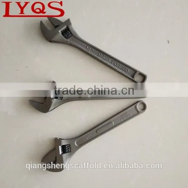 Drop Forged Carbon Steel Adjustable Handle Wrenches for Industrial Used photo-4