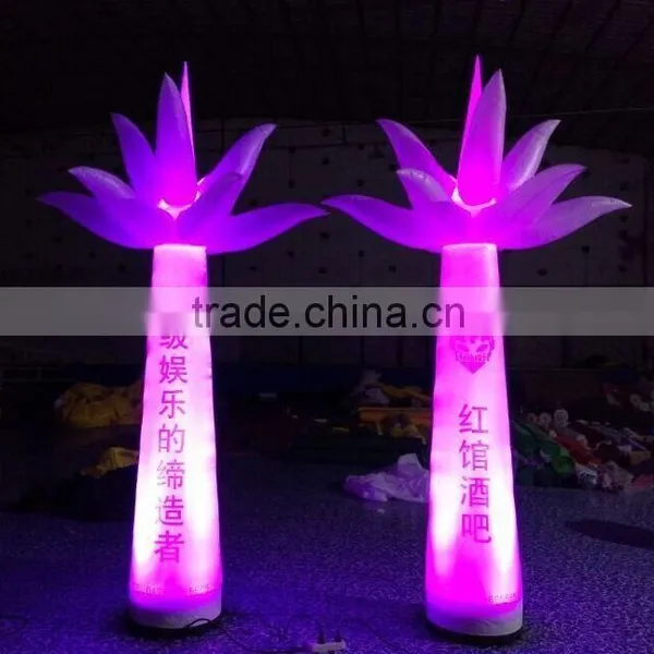 High Quality LED Colorful Outdoor Advertising Inflatable Light Inflatable Portable Stage Light Wedding Use Decoration photo-2
