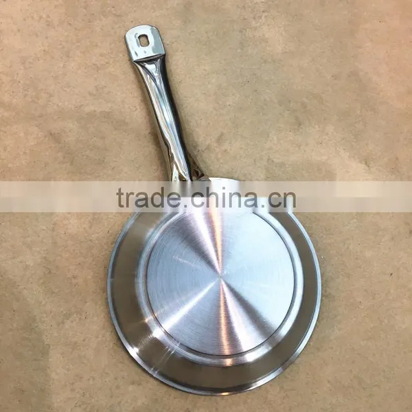 China Nonstick Stainless Steel Forged Frying Pan/casserole Set photo-3