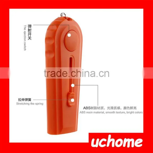 UCHOME Multi Purpose ABS Color Cap Launcher Key Chain&Cheap Bottle Opener photo-2