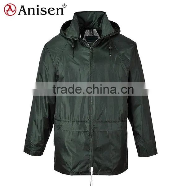 Wholesale Fluorescence Colour Men Rain Running Jacket Waterproof photo-4