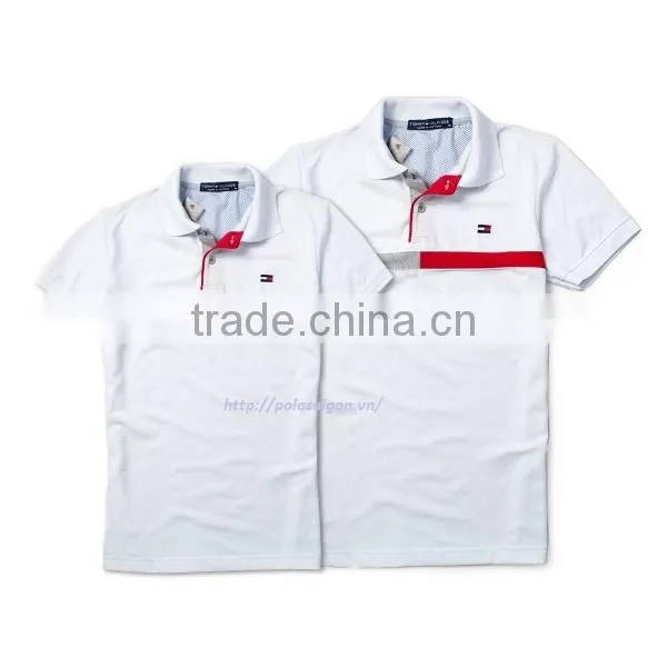 ot Sale Man Custom 100% Cotton Polo Shirt photo-3