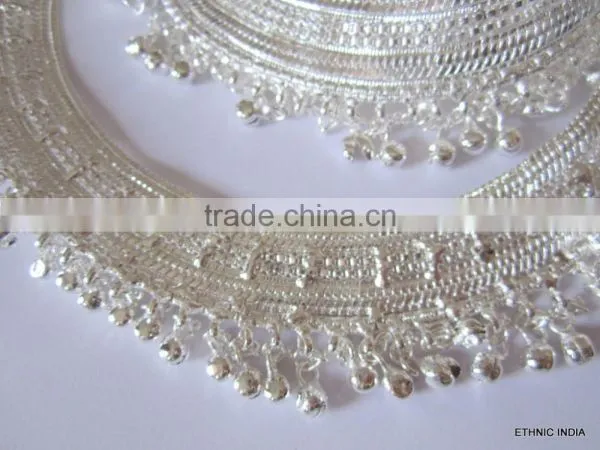 Anklets Silver Tone Payal photo-2