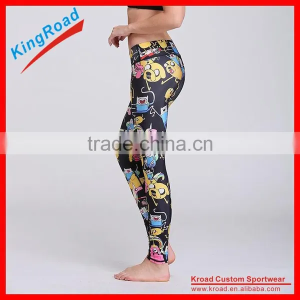 Women's Wholesale Fitness Apparel Compression Pants photo-3